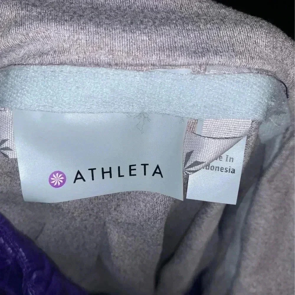 Athleta Purple‎ Windbreaker Jacket SM